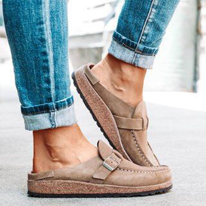 Bella. Moccasin Sandals