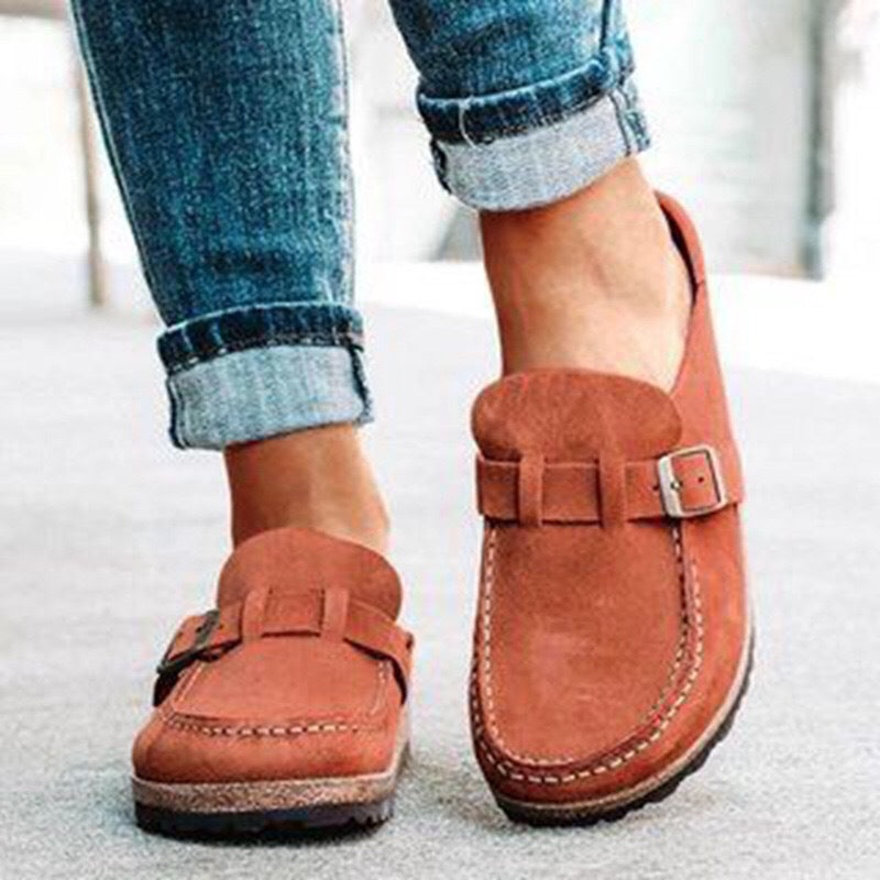 Bella. Moccasin Sandals
