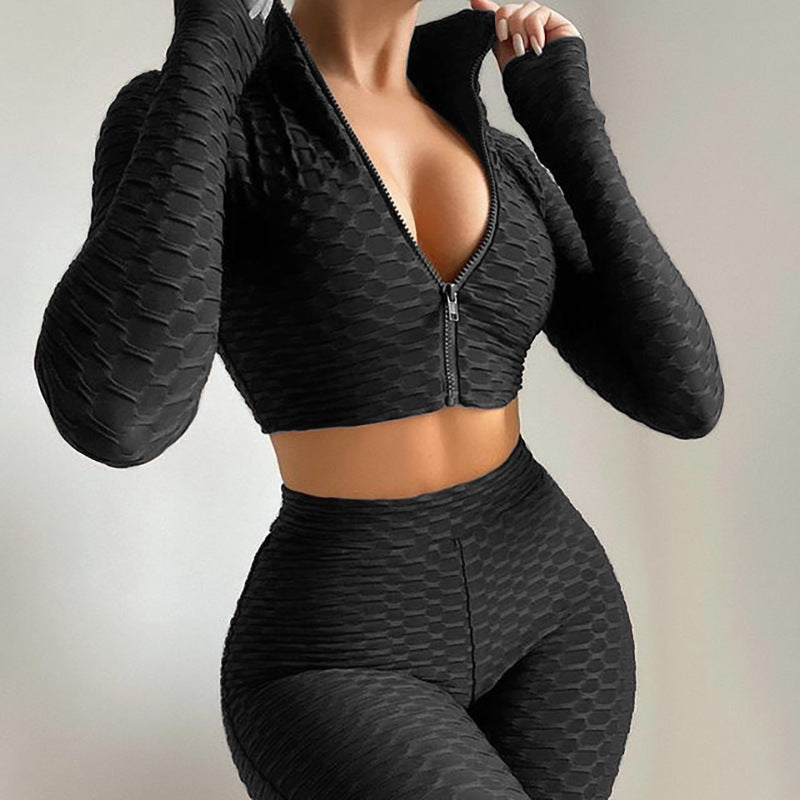 Andrea. gym set (pants+top)